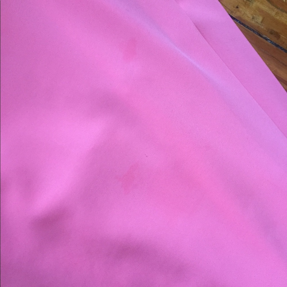 Mori Lee coral high-low bridesmaid dress #142 - Picture 7 of 8
